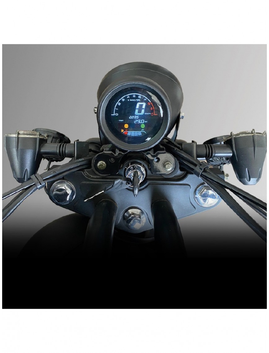 Freedom 277 Benzinli Chopper Motosiklet - Mat Siyah