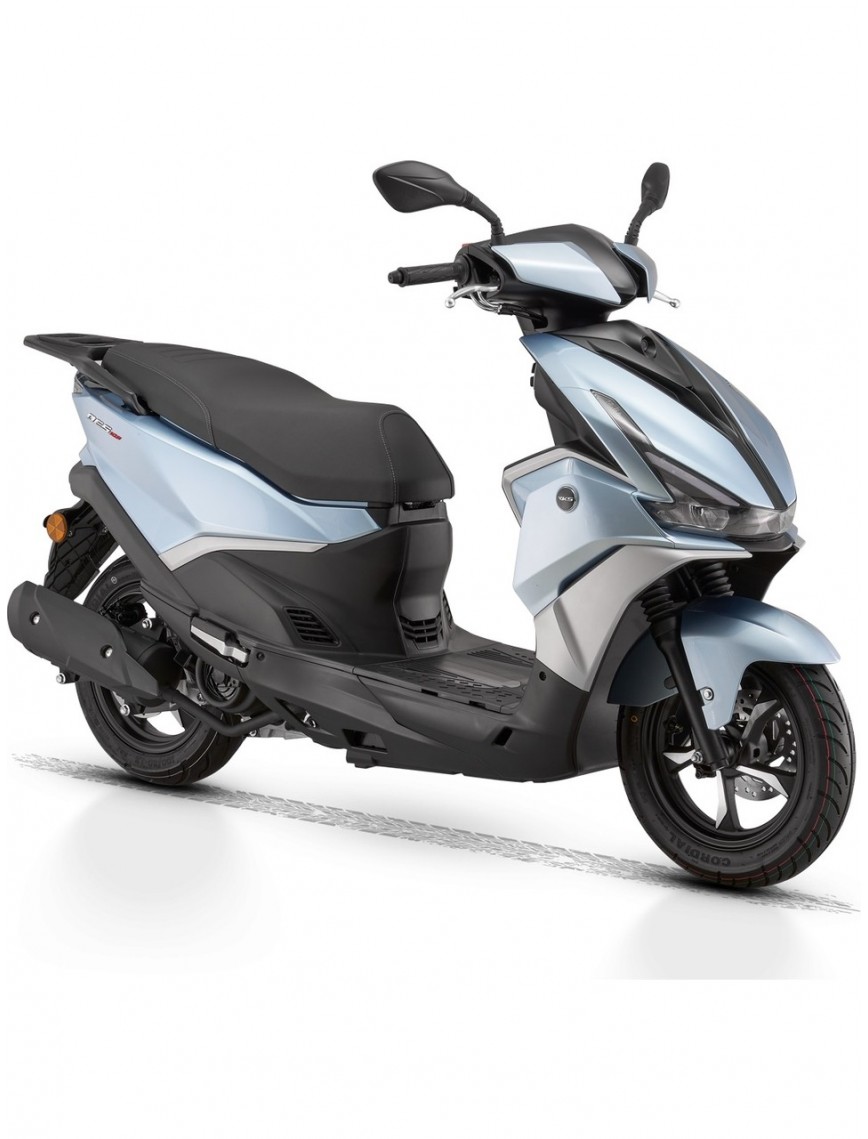DES125 Motosiklet Mavi-Gri-Gümüş