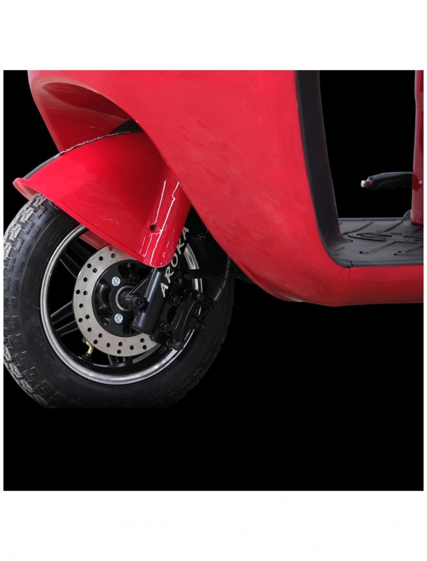 Felix Pro 6 Akülü Elektrikli Motosiklet - Kırmızı