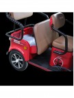 Felix Pro 6 Akülü Elektrikli Motosiklet - Kırmızı