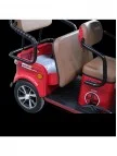 Felix Pro 6 Akülü Elektrikli Motosiklet - Kırmızı